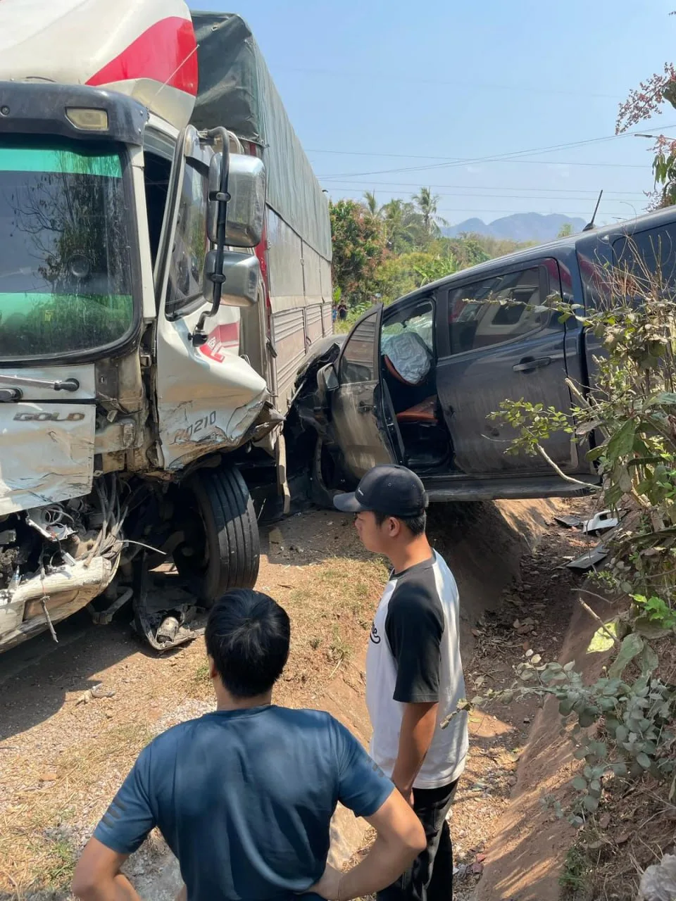 Tai nạn giao thông trên quốc lộ 6 đoạn xã Chiềng Pằn – Yên Châu – Sơn La