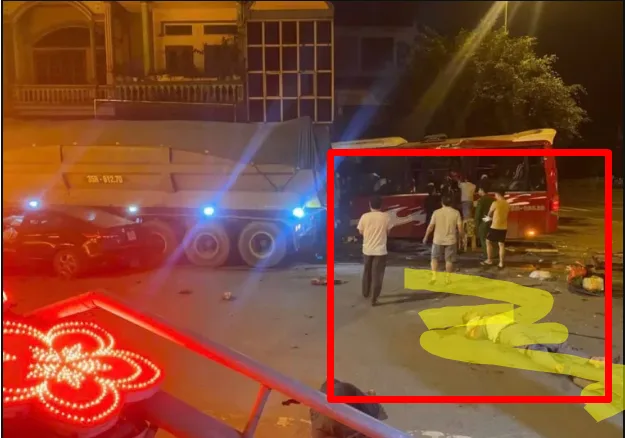 TNGT: Hà trung Thanh Hóa lúc rạng sáng