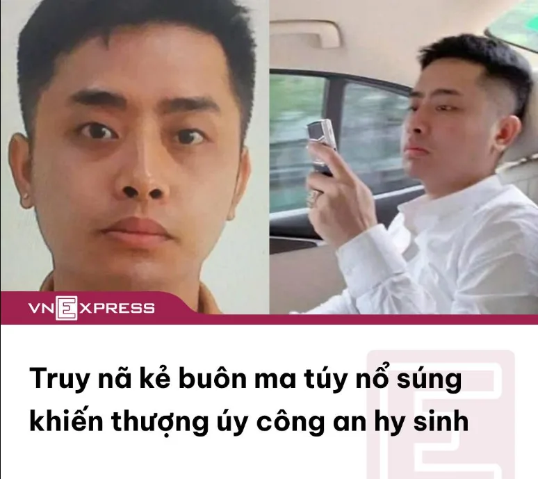 Truy nã kẻ buôn ma túy nổ súng vào công an